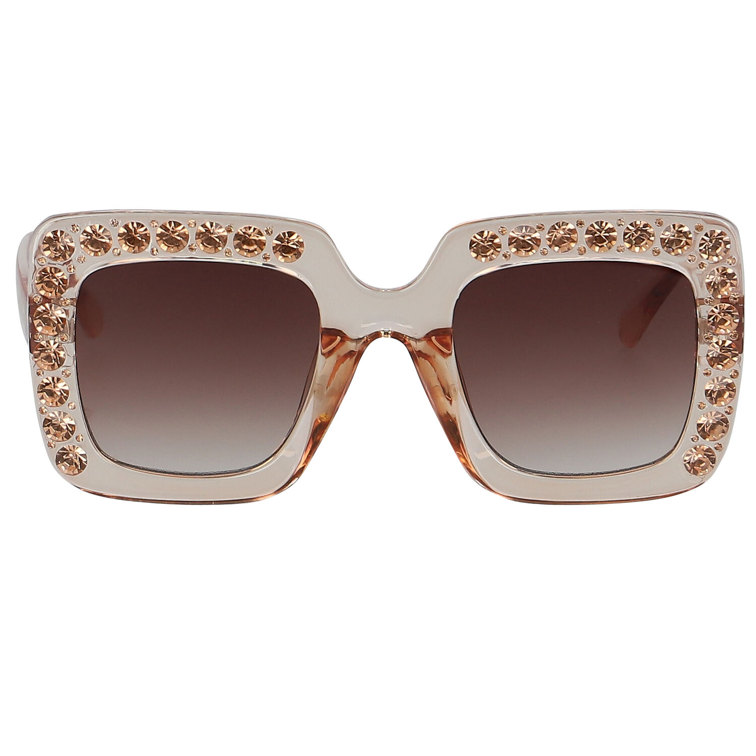 Girls Pink Embellished Sunglasses, 1, hi-res